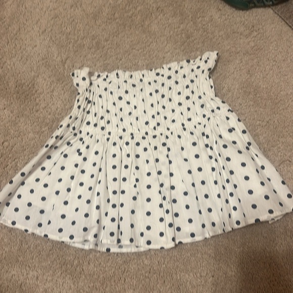 Polka Dot Mini Skirt - Picture 2 of 4